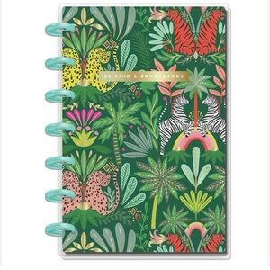 The Happy Planner Be Kind & Courageous Jungle Vibes Notebook